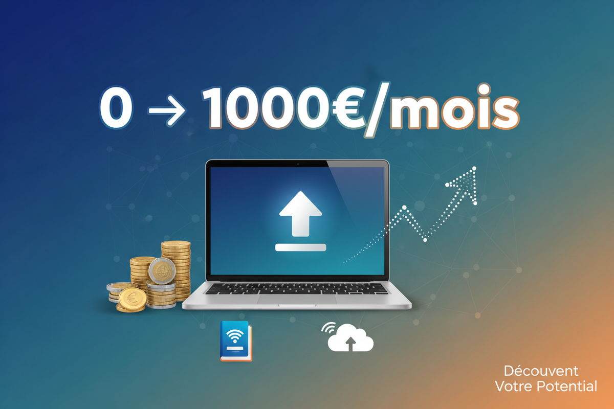 Comment gagner tes premiers 1 000 € en ligne en partant de zéro
