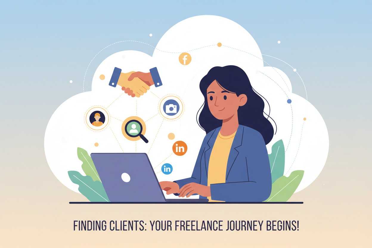 Comment trouver des clients lorsque l'on débute en tant que freelance ?