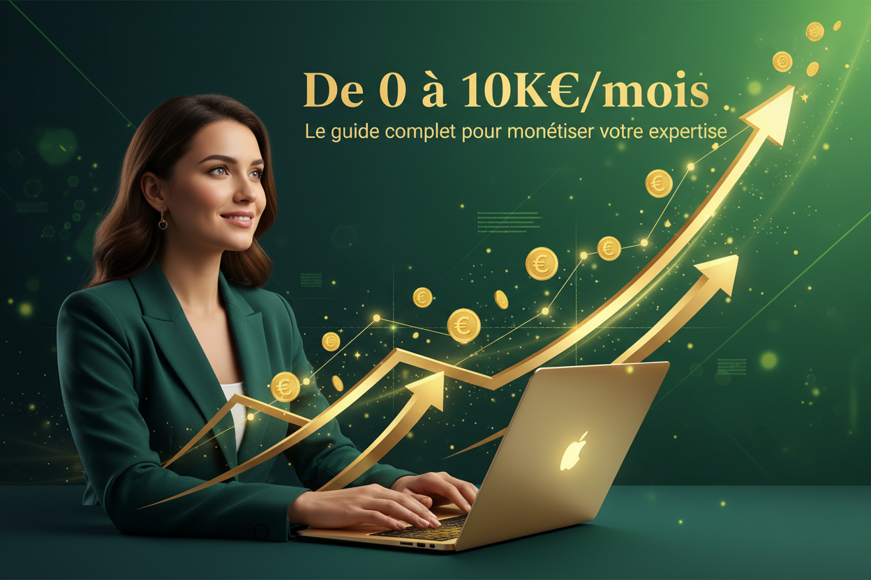 De 0 à 10K€/mois : Le guide complet pour monétiser votre expertise
