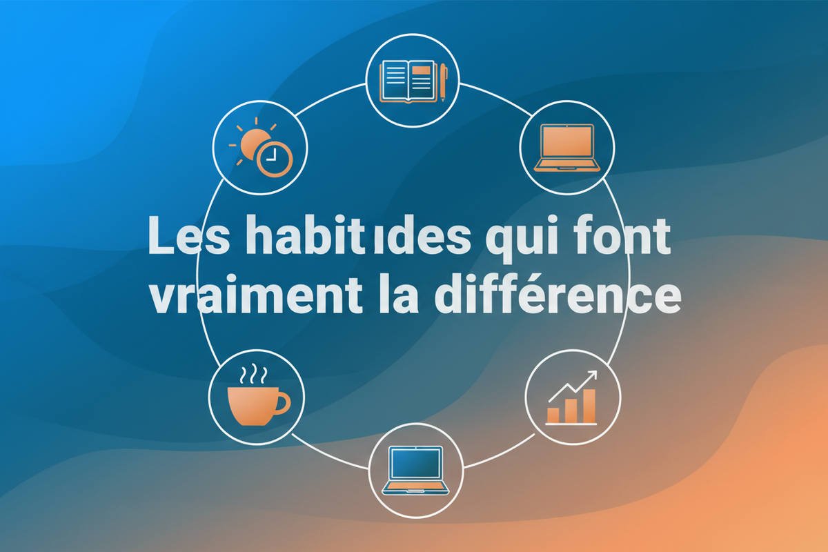 L’entrepreneur digital : les habitudes qui font vraiment la différence