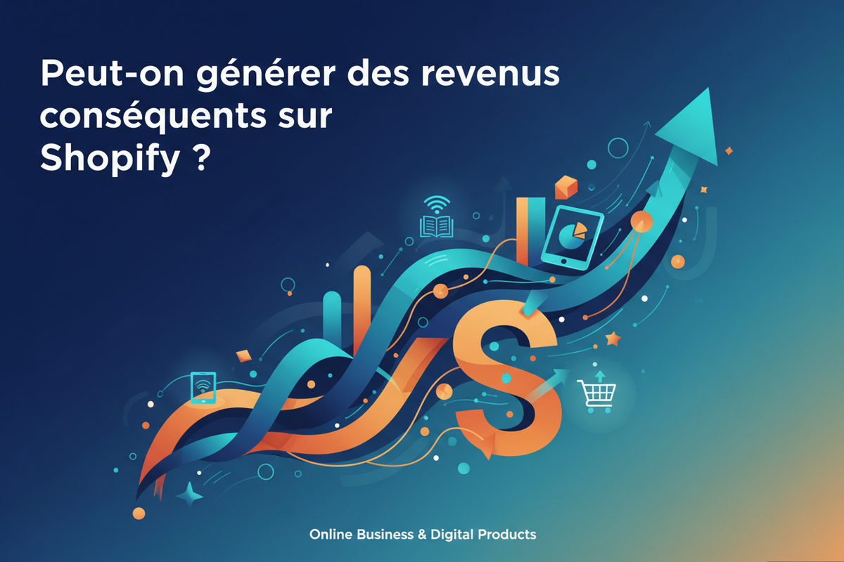 Peut-on générer des revenus conséquents sur Shopify ?