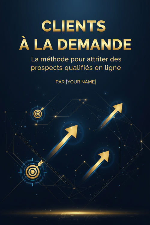 Clients à la demande - Couverture Ebook