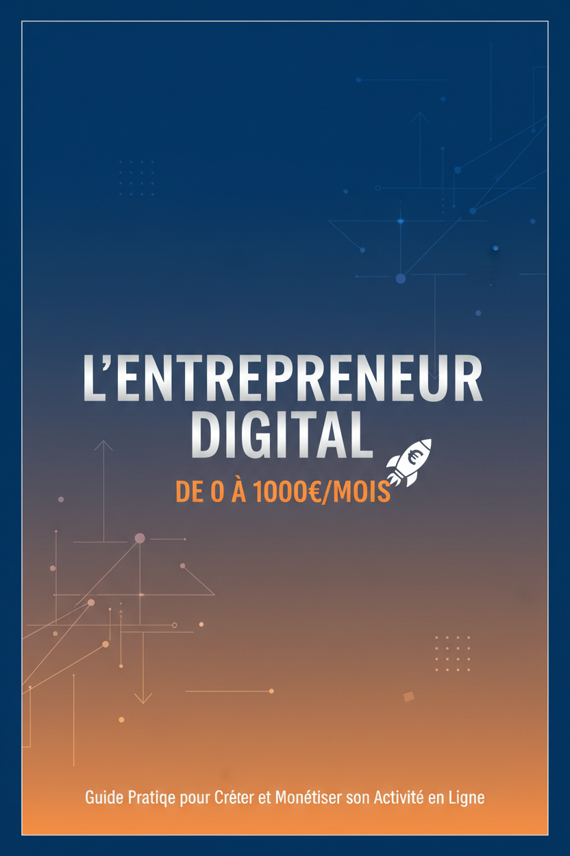 L'Entrepreneur Digital : De 0 à 1000€/mois